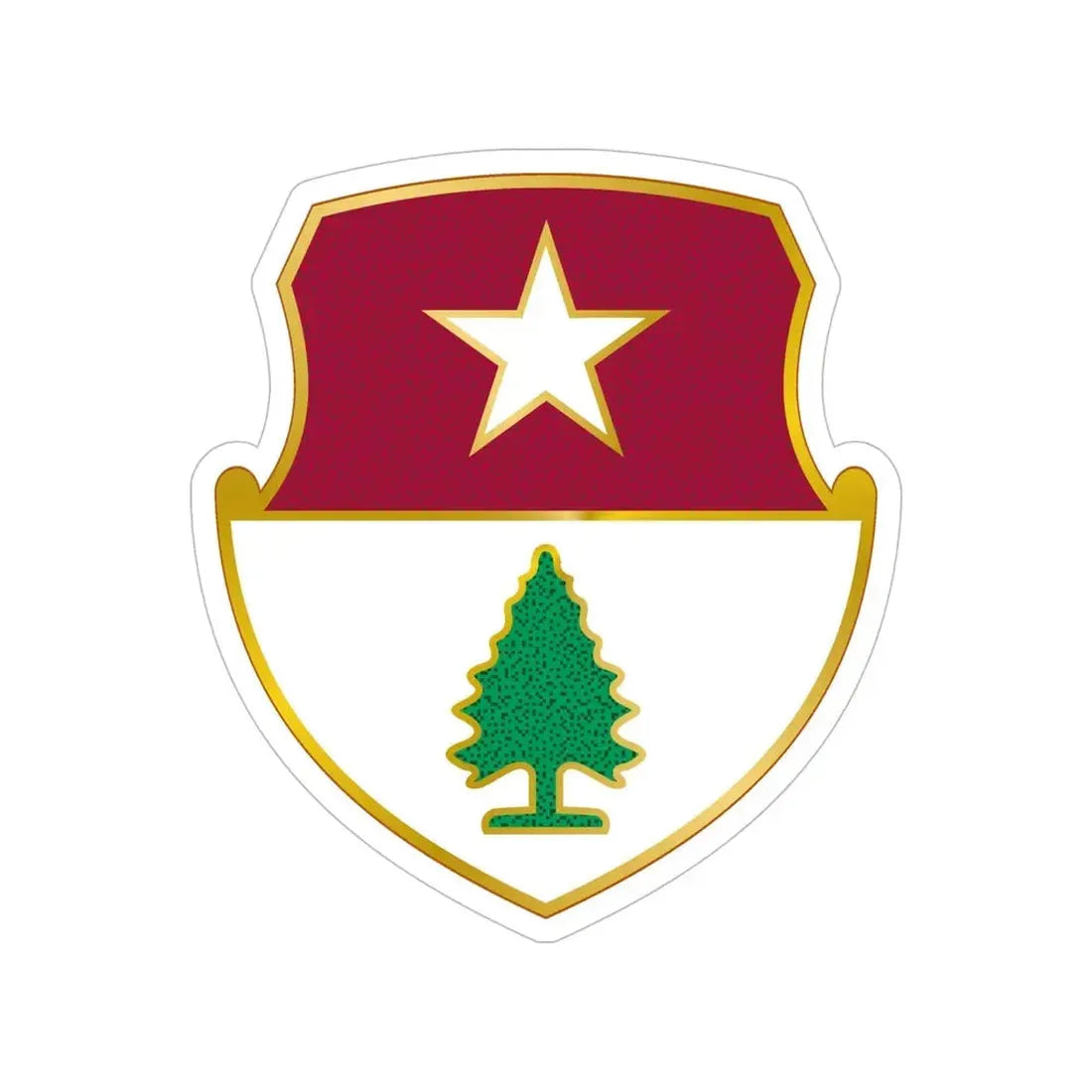 27 Antiaircraft Artillery Automatic Weapons Battalion (U.S. Army) Transparent STICKER Die-Cut Vinyl Decal - The Sticker Space