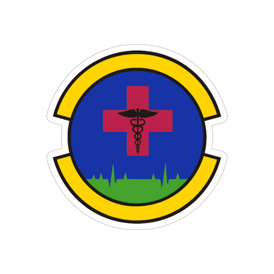 27 Special Operations Healthcare Operations Squadron AFSOC (U.S. Air Force) REVERSE PRINT Transparent STICKER-6" × 6"-The Sticker Space