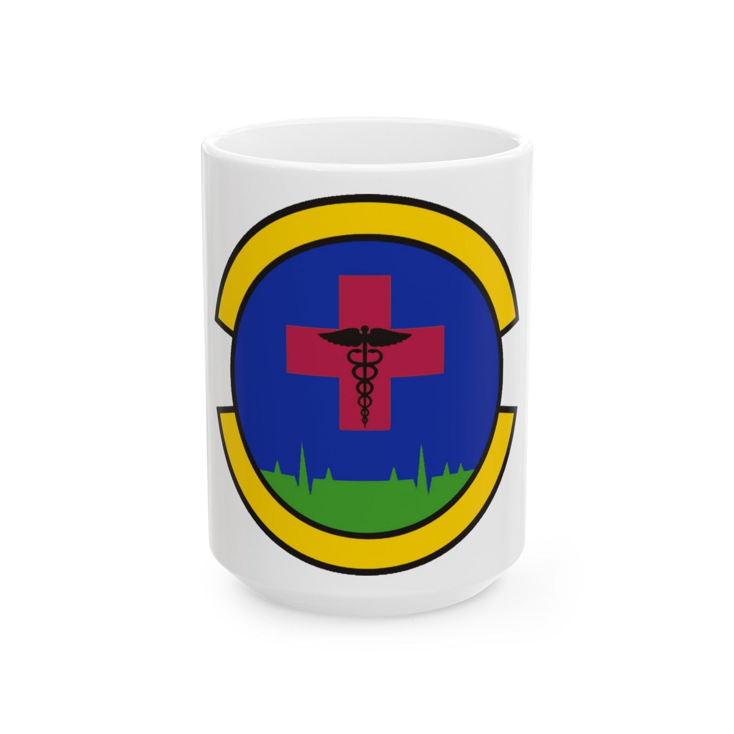 27 Special Operations Healthcare Operations Squadron AFSOC (U.S. Air Force) White Coffee Mug-15oz-The Sticker Space