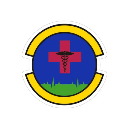 27 Special Operations Healthcare Operations Squadron AFSOC (U.S. Air Force) REVERSE PRINT Transparent Die-Cut STICKER - The Sticker Space