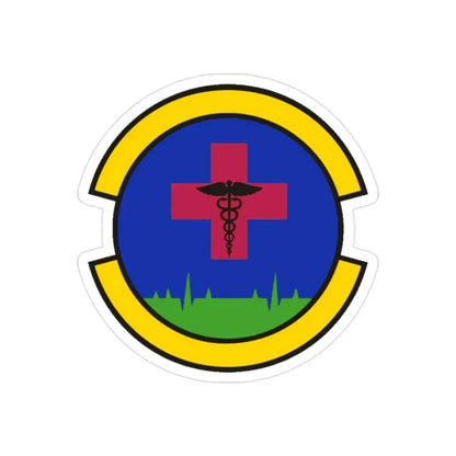 27 Special Operations Healthcare Operations Squadron AFSOC (U.S. Air Force) REVERSE PRINT Transparent Die-Cut STICKER - The Sticker Space