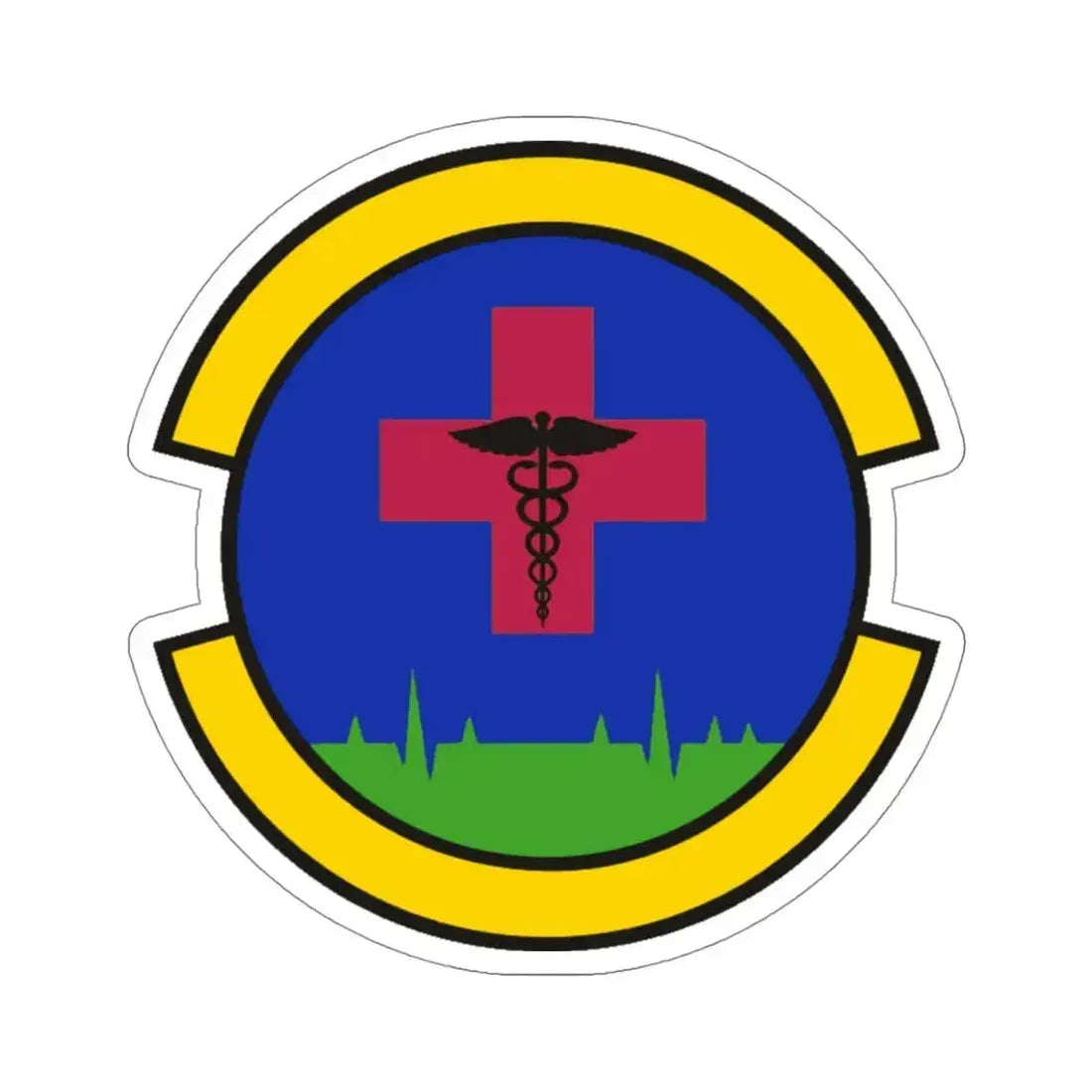 27 Special Operations Healthcare Operations Squadron AFSOC (U.S. Air Force) STICKER Vinyl Die-Cut Decal 4 Inch - The Sticker Space