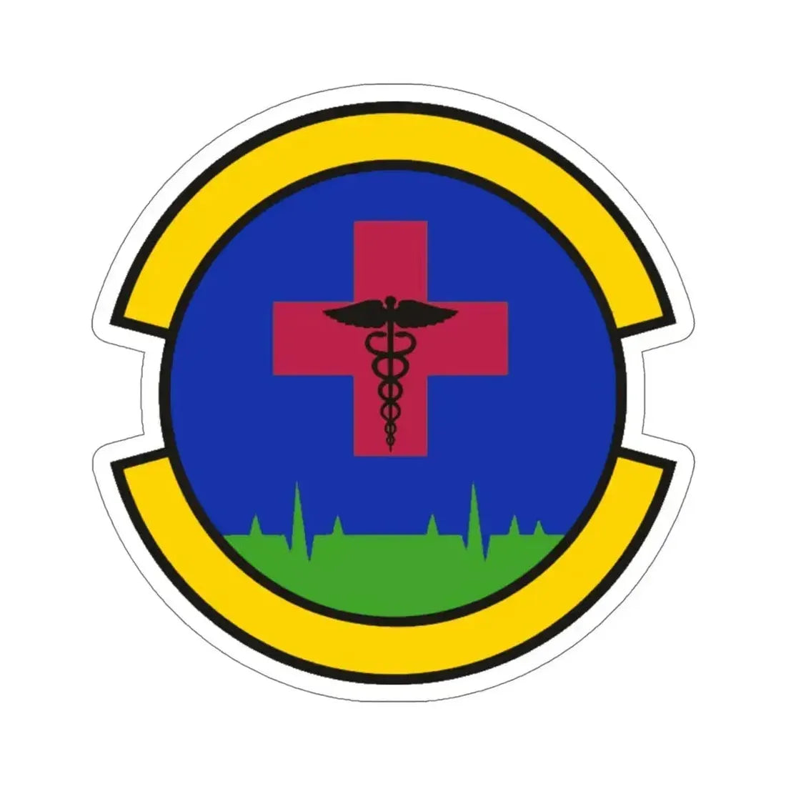 27 Special Operations Healthcare Operations Squadron AFSOC (U.S. Air Force) STICKER Vinyl Die-Cut Decal 6 Inch - The Sticker Space