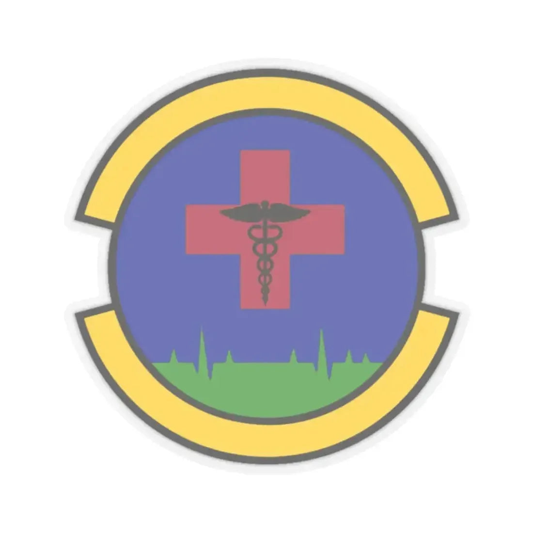 27 Special Operations Healthcare Operations Squadron AFSOC (U.S. Air Force) STICKER Vinyl Kiss-Cut Decal 2 Inch Transparent - The Sticker Space