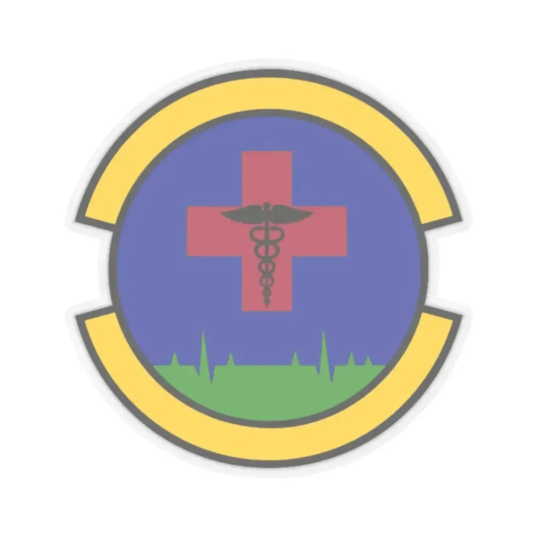 27 Special Operations Healthcare Operations Squadron AFSOC (U.S. Air Force) STICKER Vinyl Kiss-Cut Decal 6 Inch Transparent - The Sticker Space