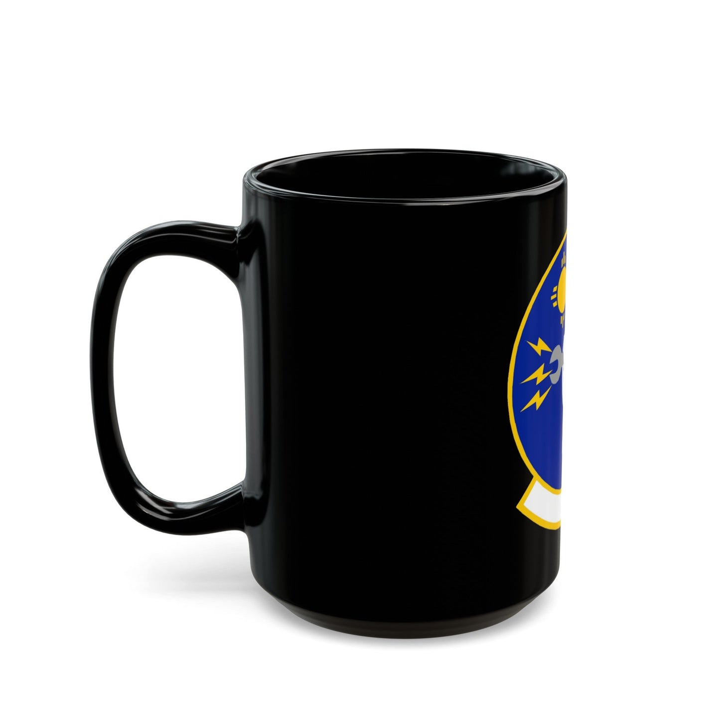 27 Special Operations Maintenance Squadron AFSOC (U.S. Air Force) Black Coffee Mug-The Sticker Space