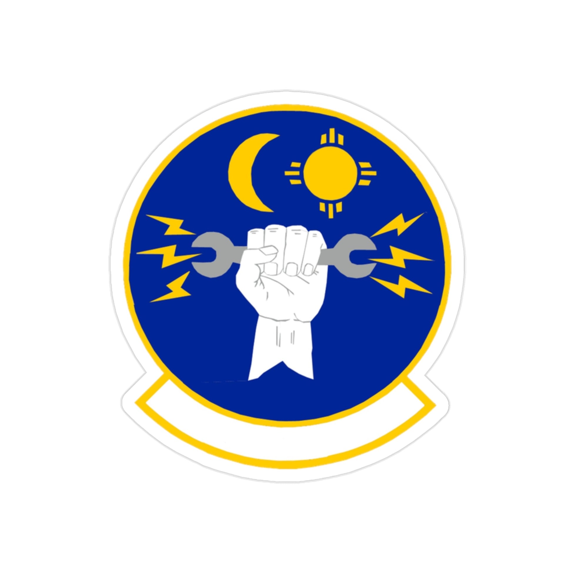 27 Special Operations Maintenance Squadron AFSOC (U.S. Air Force) REVERSE PRINT Transparent STICKER-2" × 2"-The Sticker Space