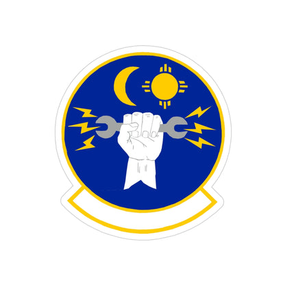 27 Special Operations Maintenance Squadron AFSOC (U.S. Air Force) REVERSE PRINT Transparent STICKER-4" × 4"-The Sticker Space