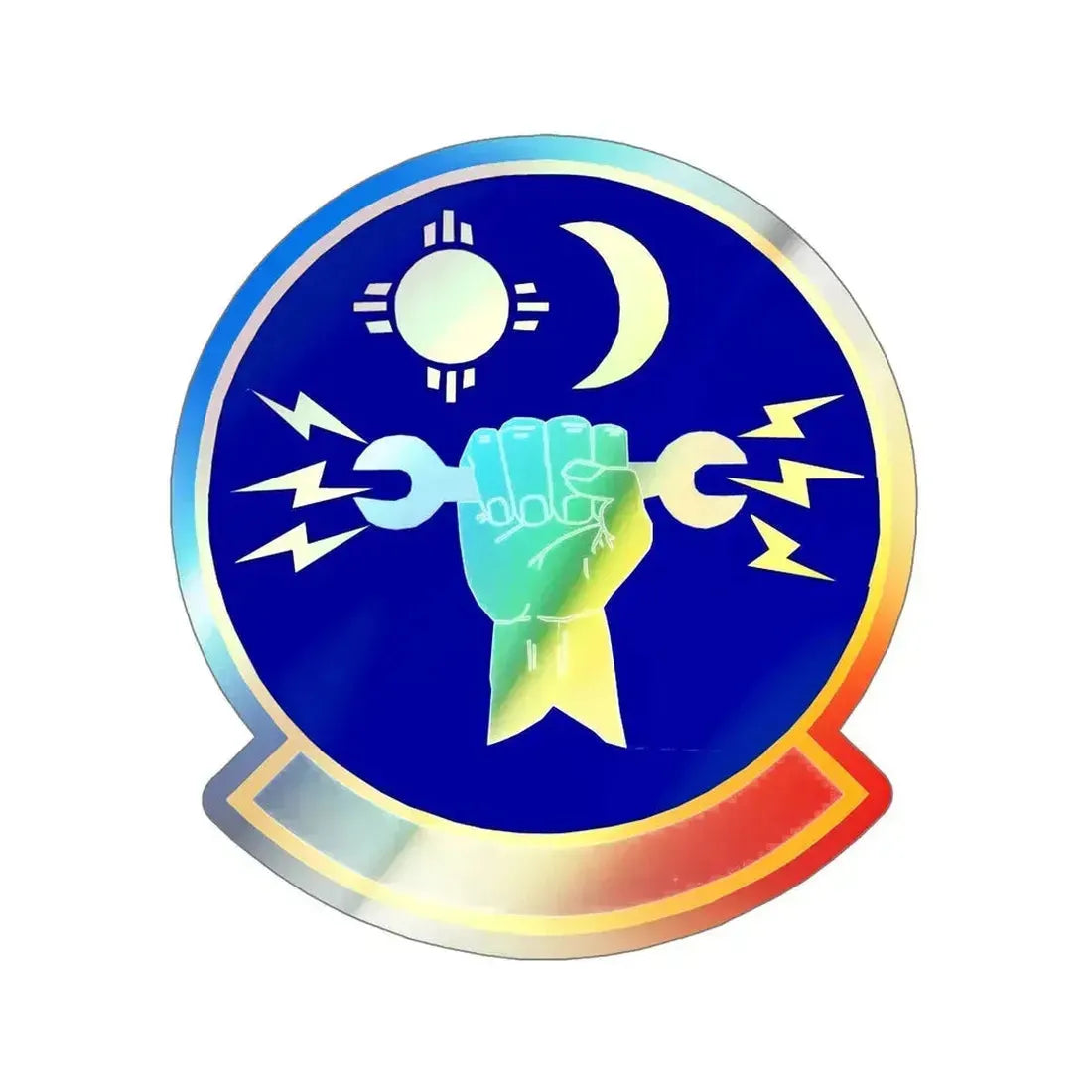 27 Special Operations Maintenance Squadron AFSOC (U.S. Air Force) Holographic STICKER Die-Cut Vinyl Decal 6 Inch - The Sticker Space