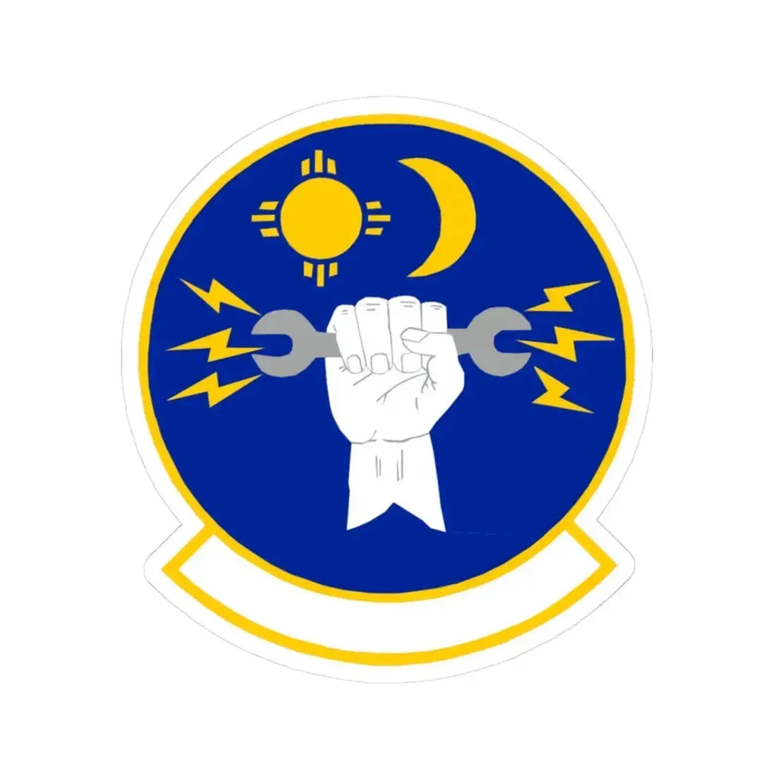 27 Special Operations Maintenance Squadron AFSOC (U.S. Air Force) STICKER Vinyl Kiss-Cut Decal 3 Inch White - The Sticker Space