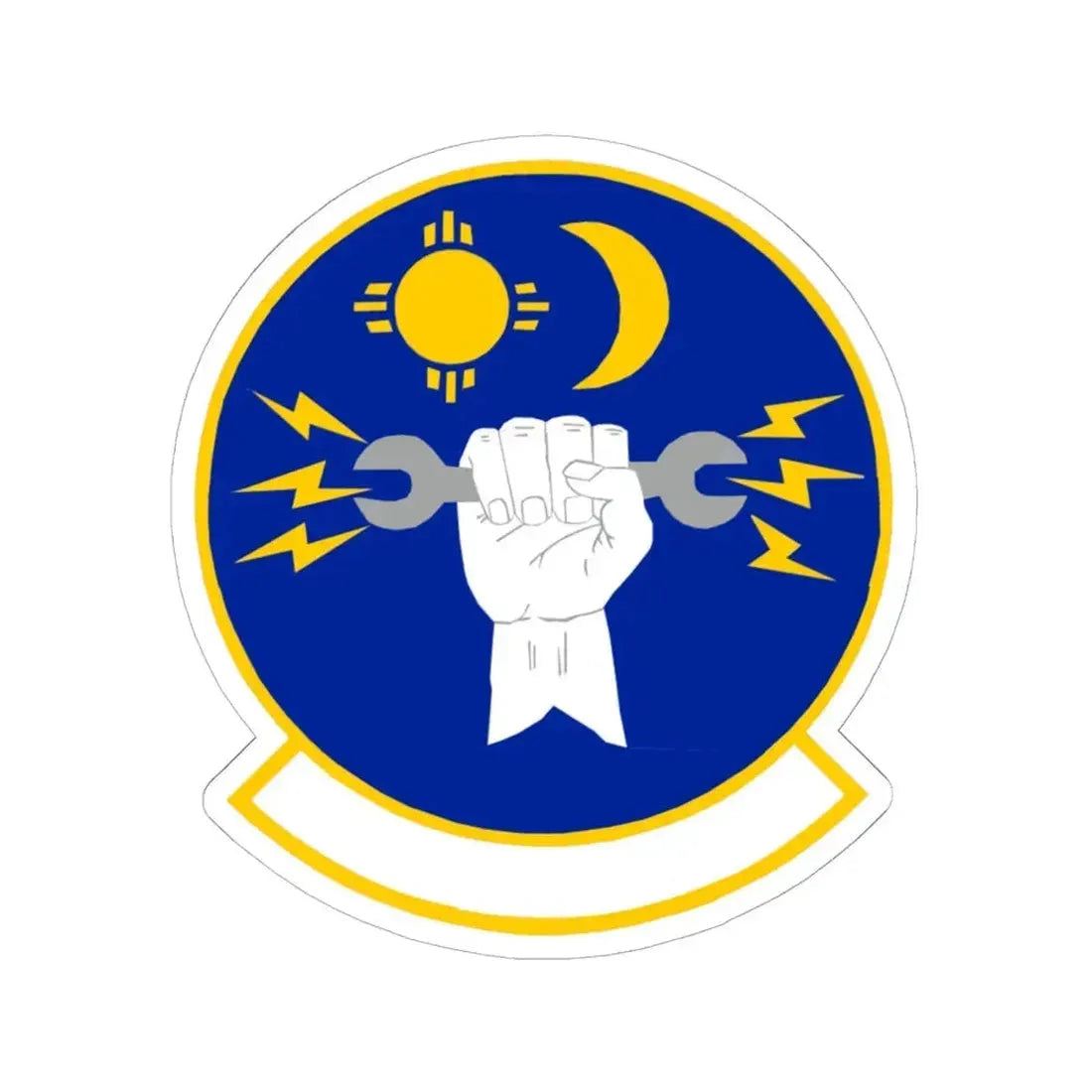 27 Special Operations Maintenance Squadron AFSOC (U.S. Air Force) STICKER Vinyl Kiss-Cut Decal 6 Inch White - The Sticker Space