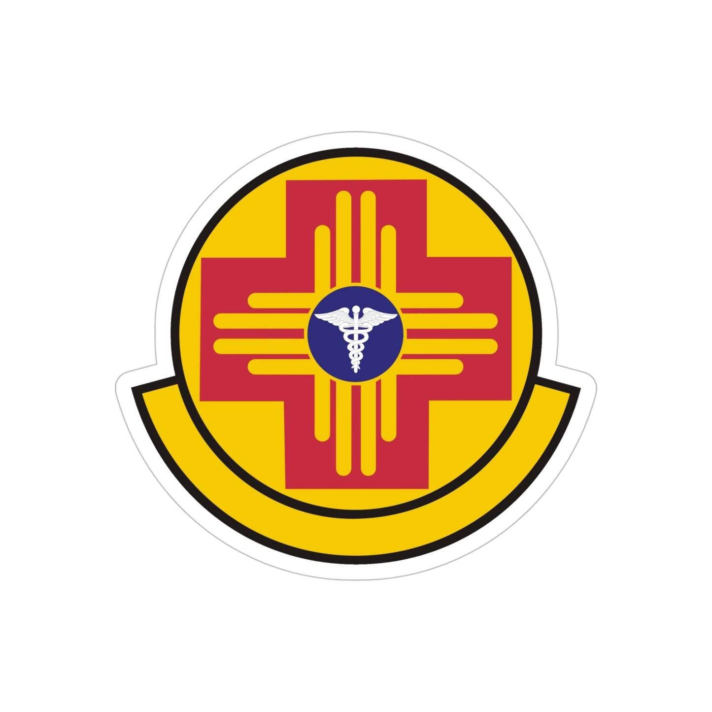 27 Special Operations Medical Readiness Squadron AFSOC (U.S. Air Force) REVERSE PRINT Transparent STICKER-5" × 5"-The Sticker Space