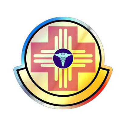 27 Special Operations Medical Readiness Squadron AFSOC (U.S. Air Force) Holographic STICKER Die-Cut Vinyl Decal 3 Inch Holographic - The Sticker Space