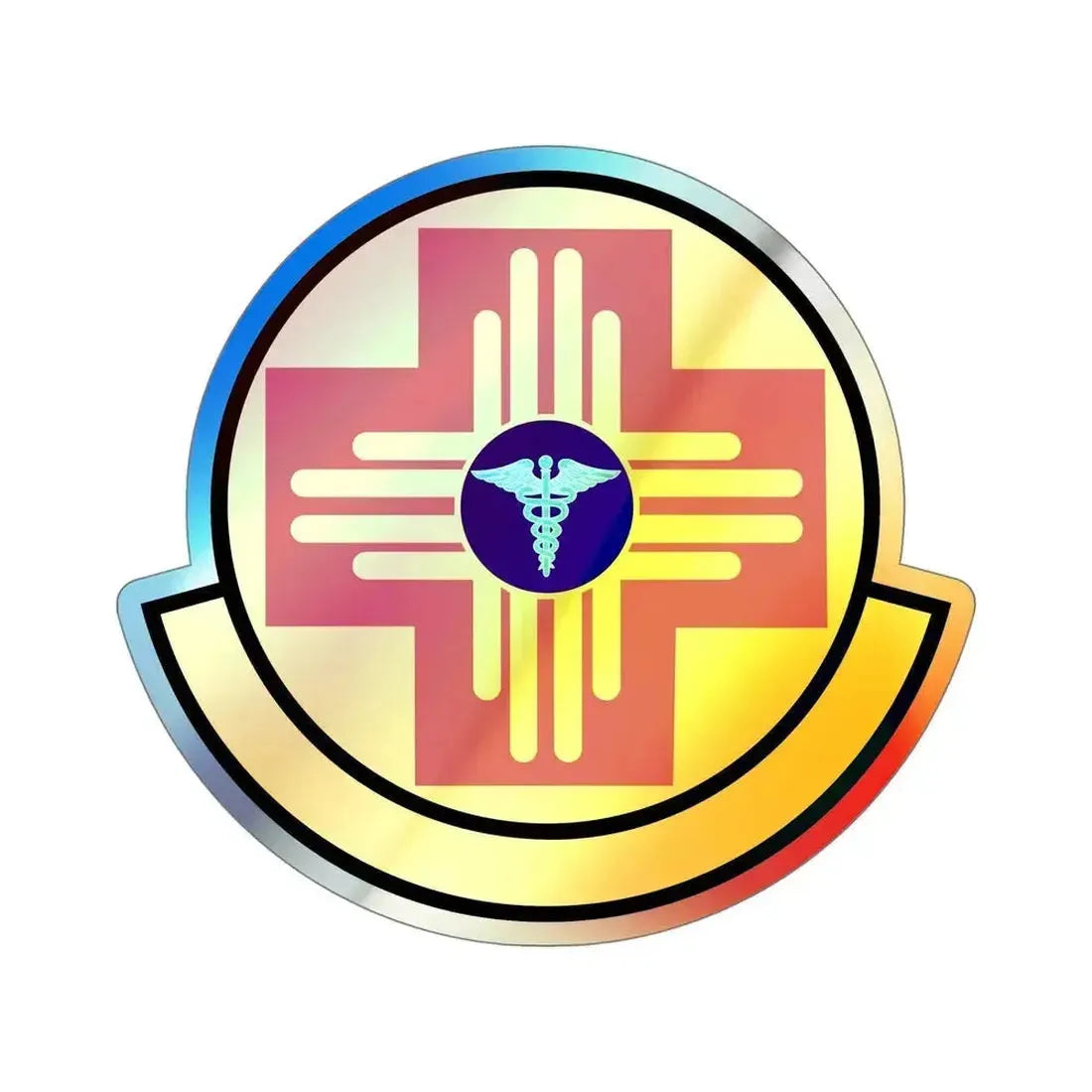 27 Special Operations Medical Readiness Squadron AFSOC (U.S. Air Force) Holographic STICKER Die-Cut Vinyl Decal 6 Inch Holographic - The Sticker Space