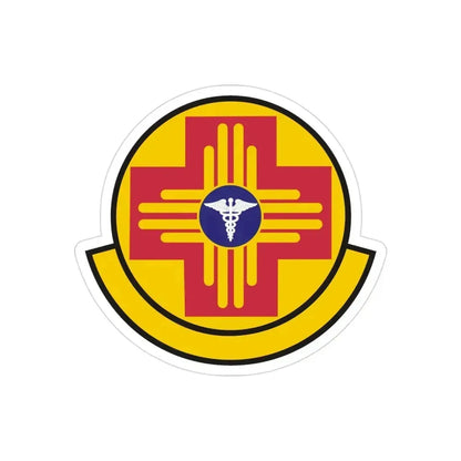 27 Special Operations Medical Readiness Squadron AFSOC (U.S. Air Force) REVERSE PRINT Transparent Die-Cut STICKER 3 Inch Die-Cut Transparent - The Sticker Space