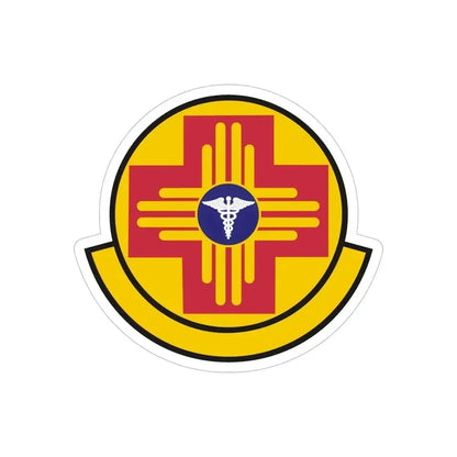 27 Special Operations Medical Readiness Squadron AFSOC (U.S. Air Force) REVERSE PRINT Transparent Die-Cut STICKER 5 Inch Die-Cut Transparent - The Sticker Space