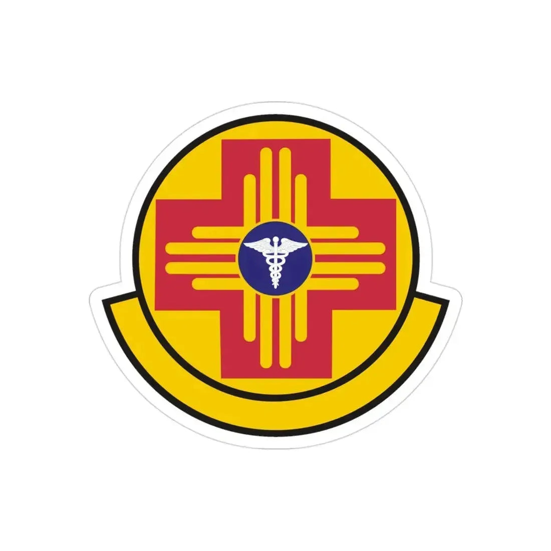 27 Special Operations Medical Readiness Squadron AFSOC (U.S. Air Force) REVERSE PRINT Transparent Die-Cut STICKER - The Sticker Space