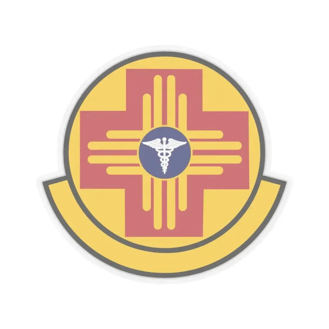 27 Special Operations Medical Readiness Squadron AFSOC (U.S. Air Force) STICKER Vinyl Kiss-Cut Decal 3 Inch Transparent - The Sticker Space