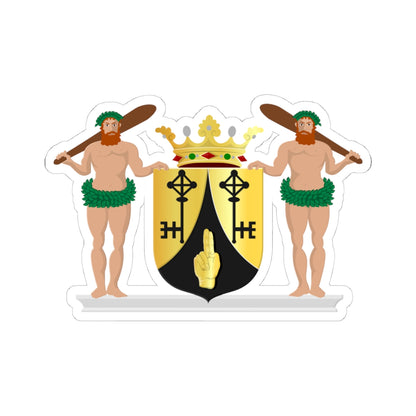 Anloo wapen (Netherlands) (Coat of Arms) STICKER Vinyl Kiss-Cut Decal