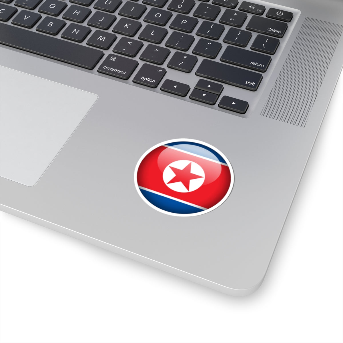 Flag orb North Korea (Korea) STICKER Vinyl Kiss-Cut Decal