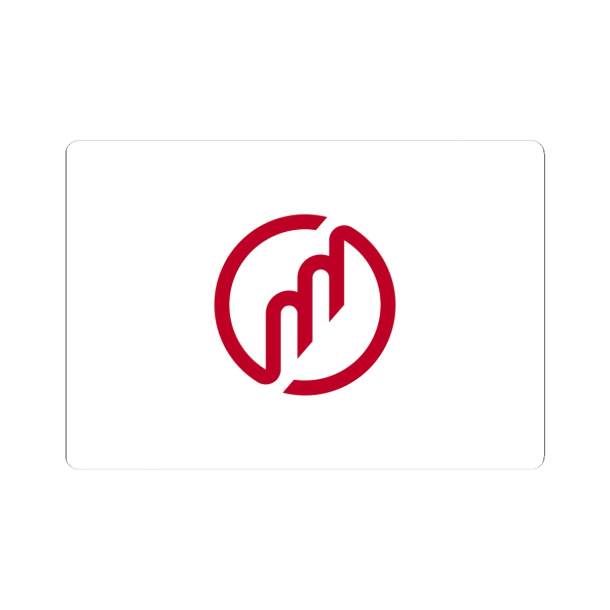 Flag of Miyazu Kyoto (Japan) STICKER Vinyl Kiss-Cut Decal