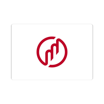 Flag of Miyazu Kyoto (Japan) STICKER Vinyl Kiss-Cut Decal