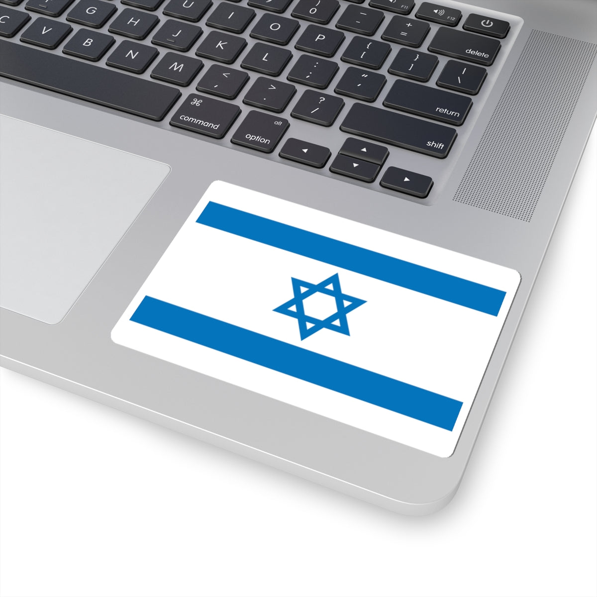 Flag of Israel Pale Blue 3-2 (Israel) STICKER Vinyl Kiss-Cut Decal