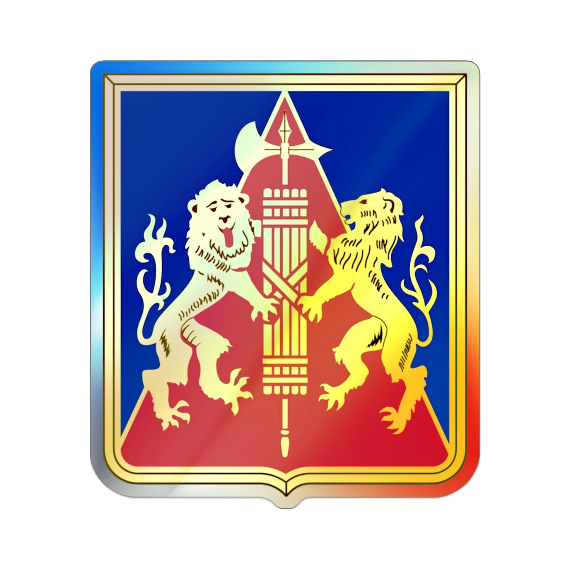 270th Artillery Regiment (U.S. Army) Holographic STICKER Die-Cut Vinyl Decal-2 Inch-The Sticker Space