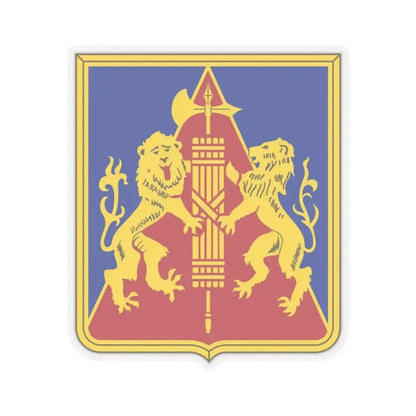 270th Artillery Regiment (U.S. Army) STICKER Vinyl Kiss-Cut Decal 3 Inch Transparent - The Sticker Space