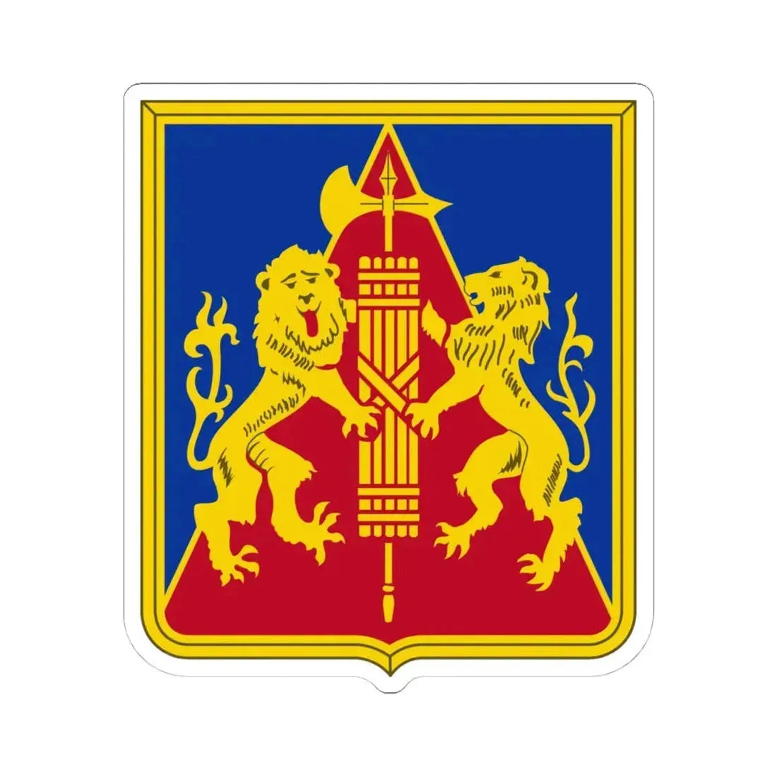270th Artillery Regiment (U.S. Army) STICKER Vinyl Kiss-Cut Decal 4 Inch White - The Sticker Space