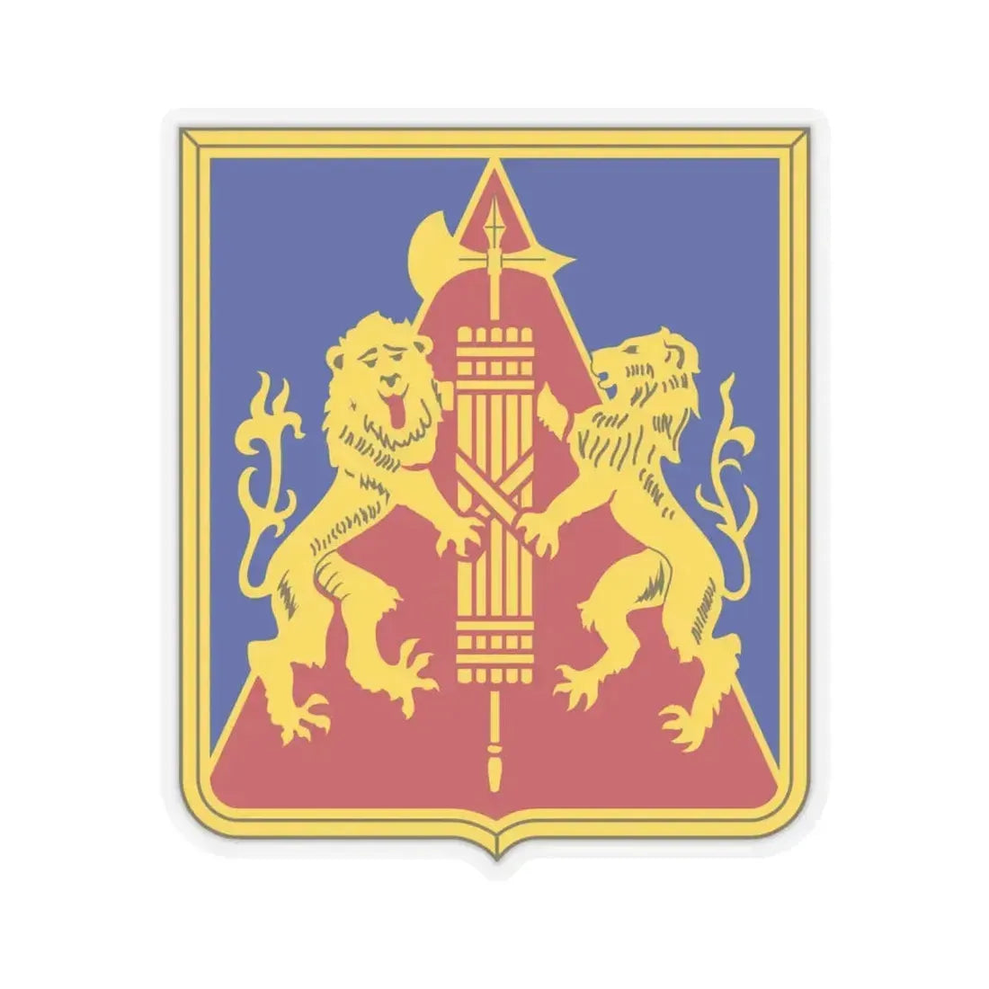 270th Artillery Regiment (U.S. Army) STICKER Vinyl Kiss-Cut Decal 6 Inch Transparent - The Sticker Space