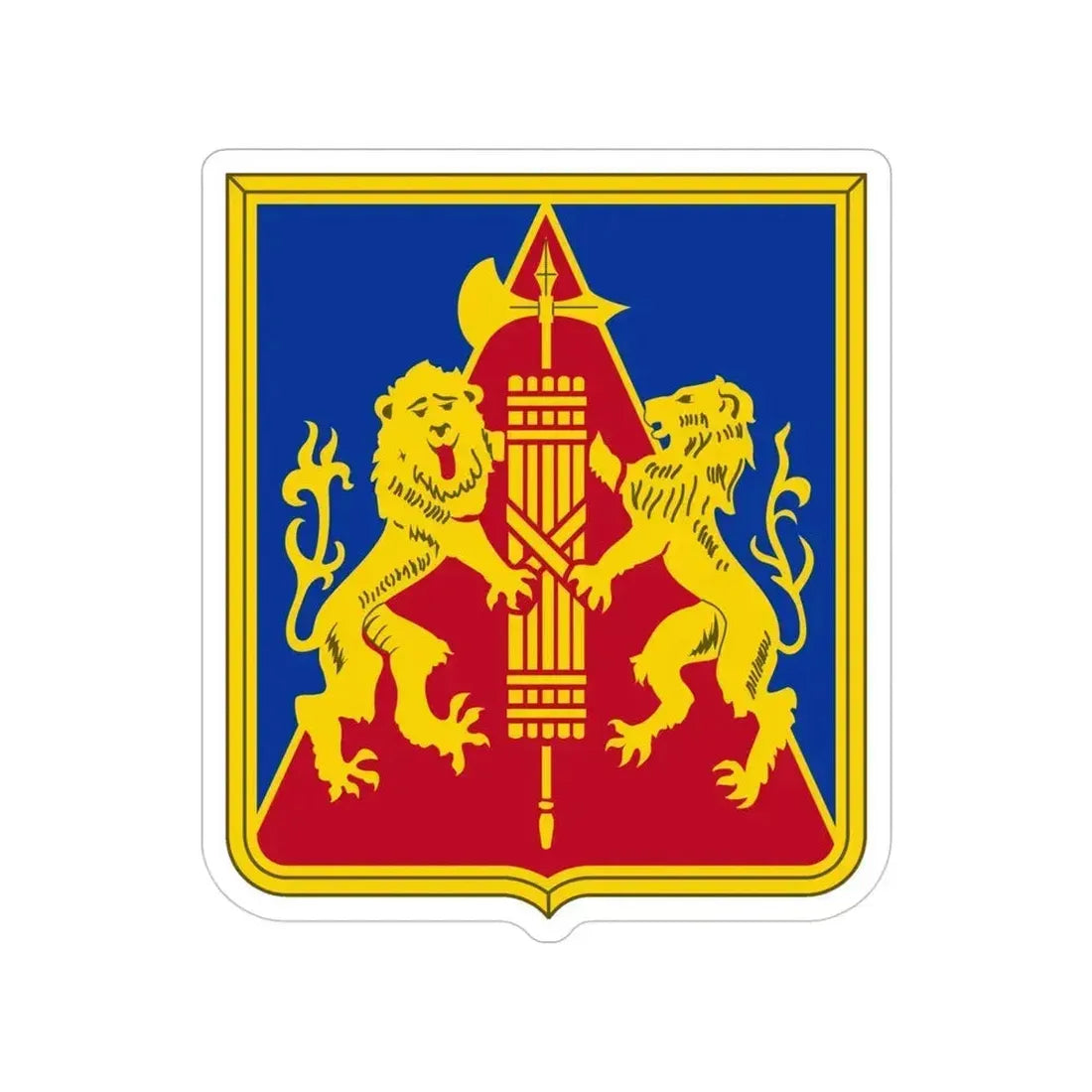 270th Artillery Regiment (U.S. Army) Transparent STICKER Die-Cut Vinyl Decal 4 Inch - The Sticker Space