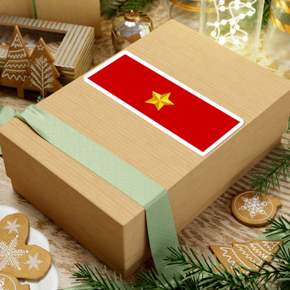 BD Army Brigadier General Star Plate (Bangladesh) (Coat of Arms) STICKER Vinyl Kiss-Cut Decal