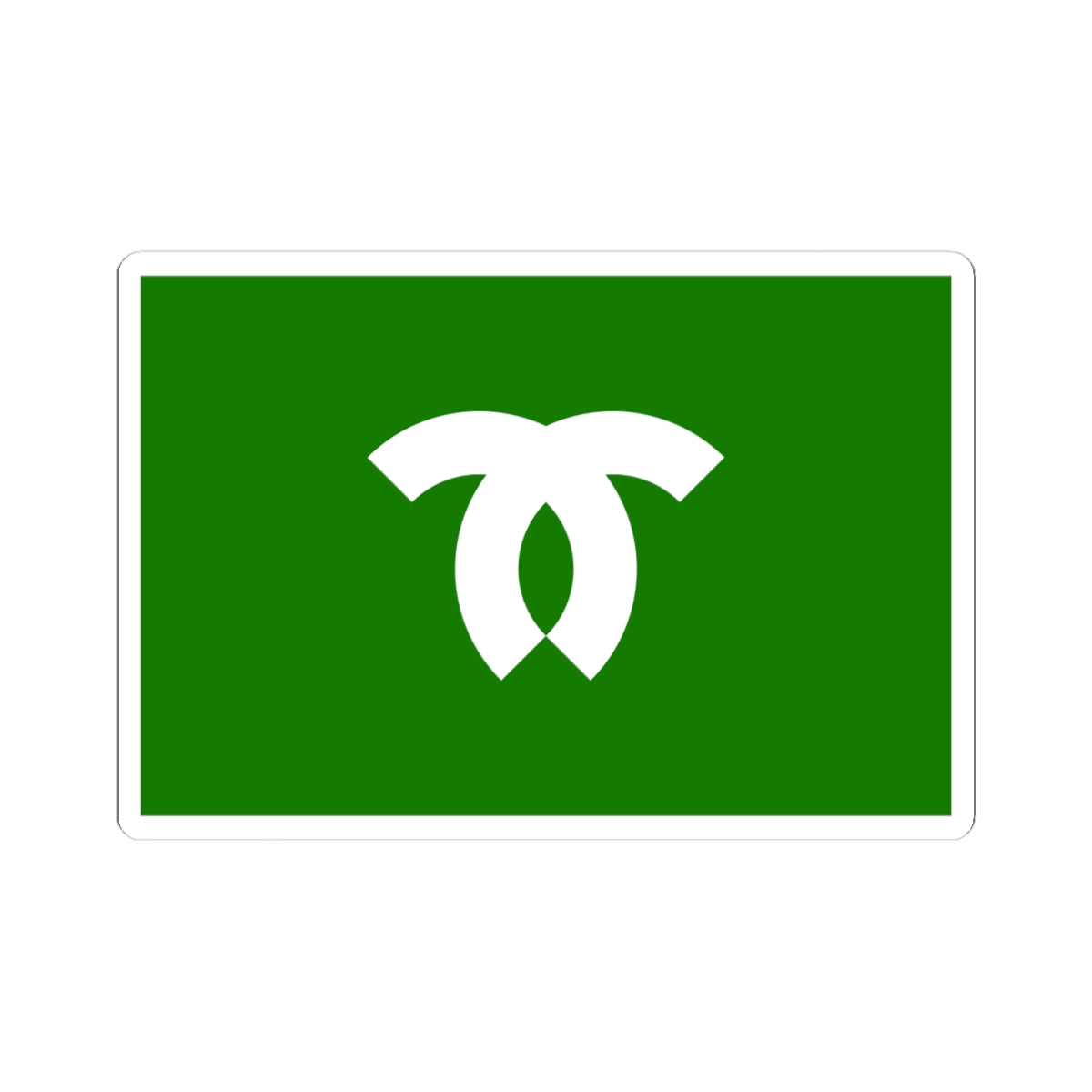 Flag of Kobe (Japan) STICKER Vinyl Kiss-Cut Decal