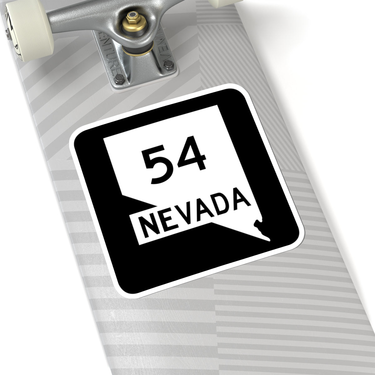Nevada 54 (Nevada) (Road Sign) STICKER Vinyl Kiss-Cut Decal