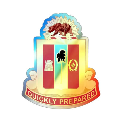 271st Antiaircraft Artillery Gun Battalion (U.S. Army) Holographic STICKER Die-Cut Vinyl Decal 5 Inch Holographic - The Sticker Space