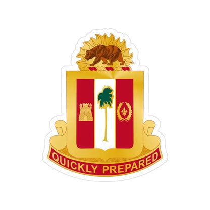 271st Antiaircraft Artillery Gun Battalion (U.S. Army) Transparent STICKER Die-Cut Vinyl Decal 2 Inch - The Sticker Space