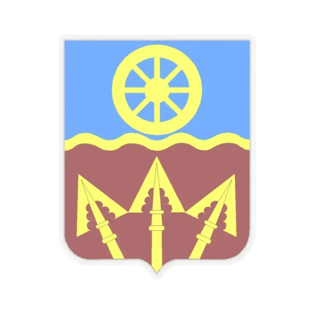 272 Transportation Battalion 2 (U.S. Army) STICKER Vinyl Kiss-Cut Decal 2 Inch Transparent - The Sticker Space