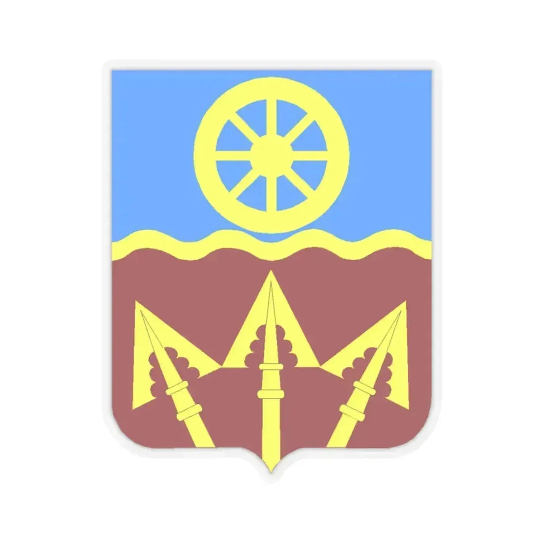 272 Transportation Battalion 2 (U.S. Army) STICKER Vinyl Kiss-Cut Decal 3 Inch Transparent - The Sticker Space