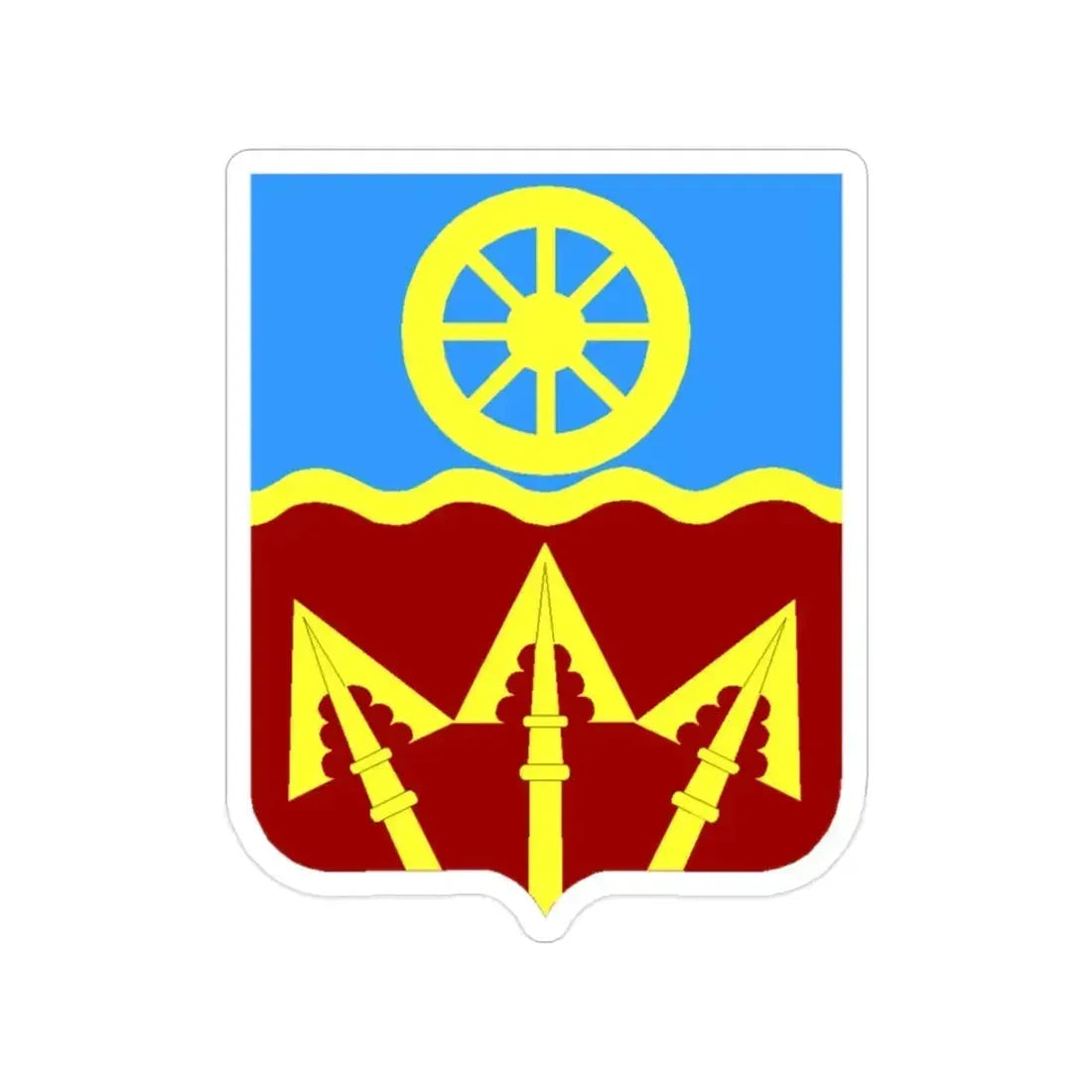 272 Transportation Battalion 2 (U.S. Army) Transparent STICKER Die-Cut Vinyl Decal 2 Inch - The Sticker Space