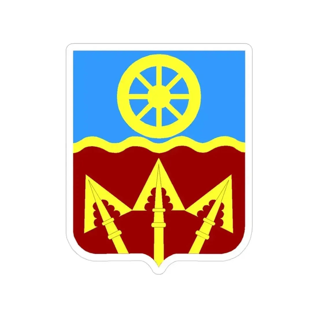 272 Transportation Battalion 2 (U.S. Army) Transparent STICKER Die-Cut Vinyl Decal 3 Inch - The Sticker Space