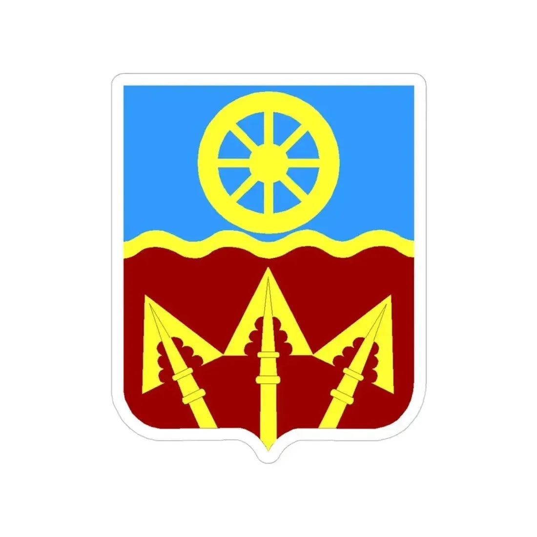 272 Transportation Battalion 2 (U.S. Army) Transparent STICKER Die-Cut Vinyl Decal 4 Inch - The Sticker Space