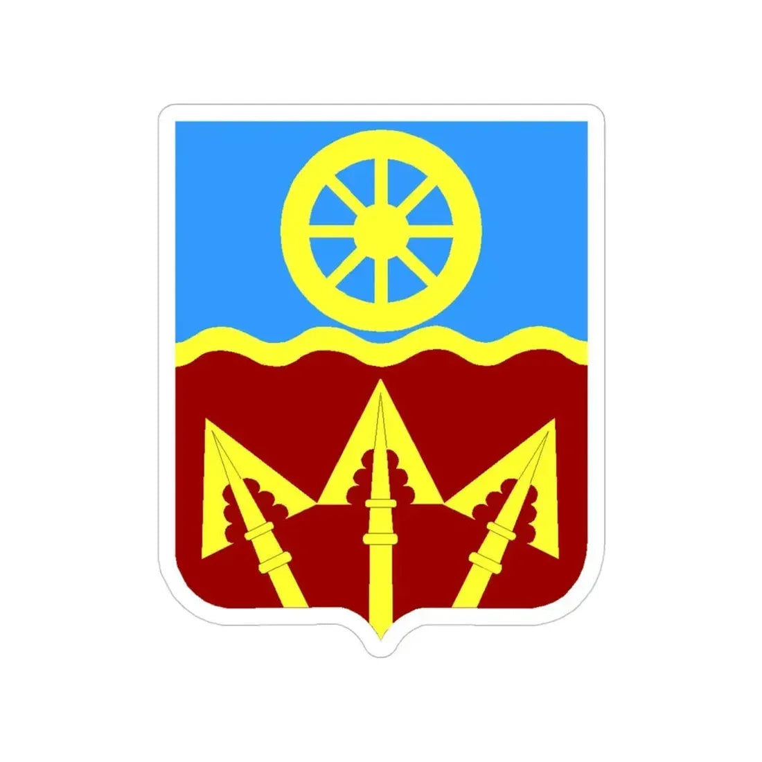 272 Transportation Battalion 2 (U.S. Army) Transparent STICKER Die-Cut Vinyl Decal 4 Inch - The Sticker Space