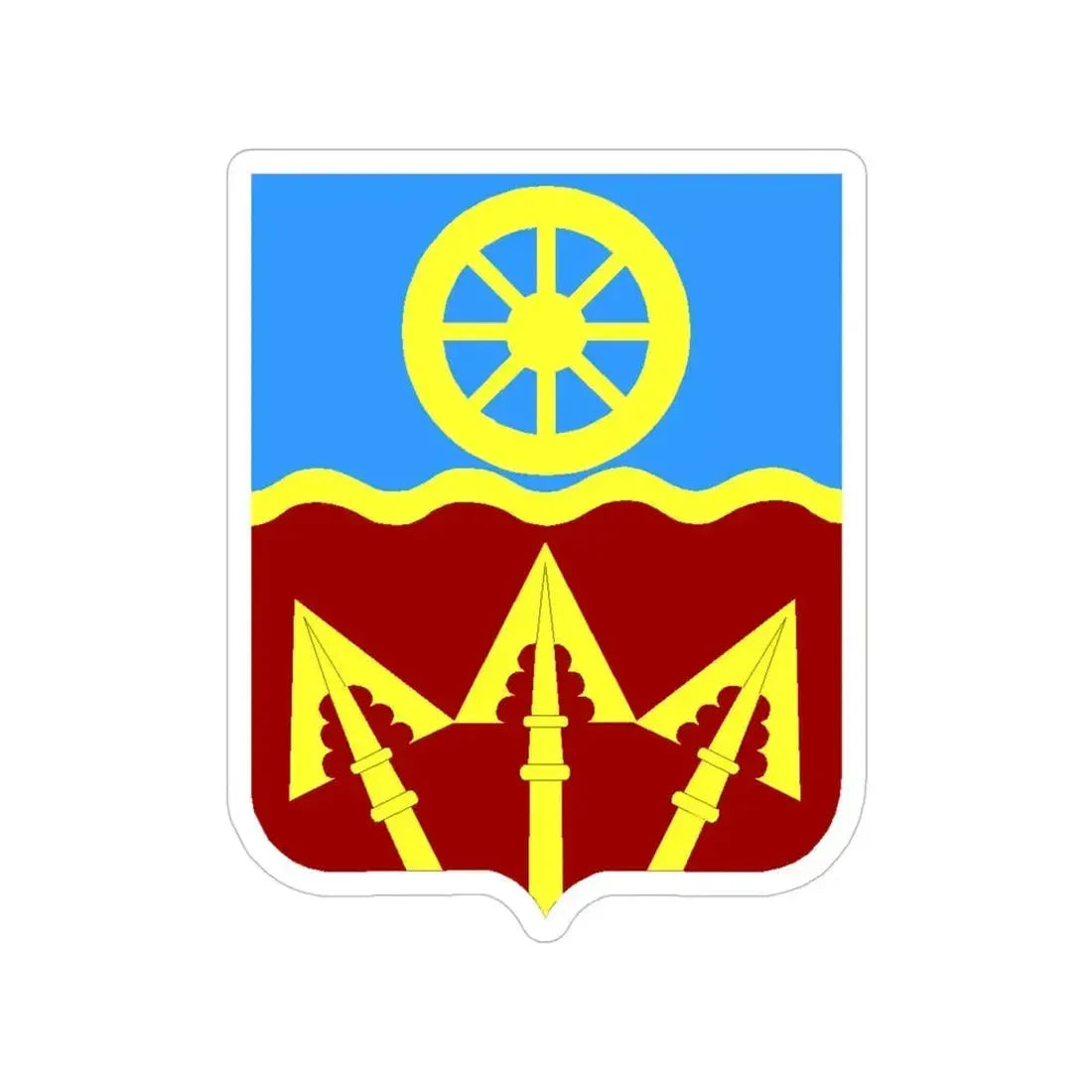 272 Transportation Battalion 2 (U.S. Army) Transparent STICKER Die-Cut Vinyl Decal 5 Inch - The Sticker Space
