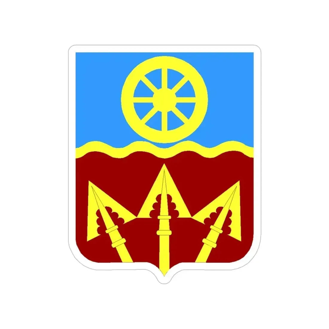 272 Transportation Battalion 2 (U.S. Army) Transparent STICKER Die-Cut Vinyl Decal 6 Inch - The Sticker Space