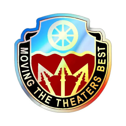272 Transportation Battalion (U.S. Army) Holographic STICKER Die-Cut Vinyl Decal - The Sticker Space