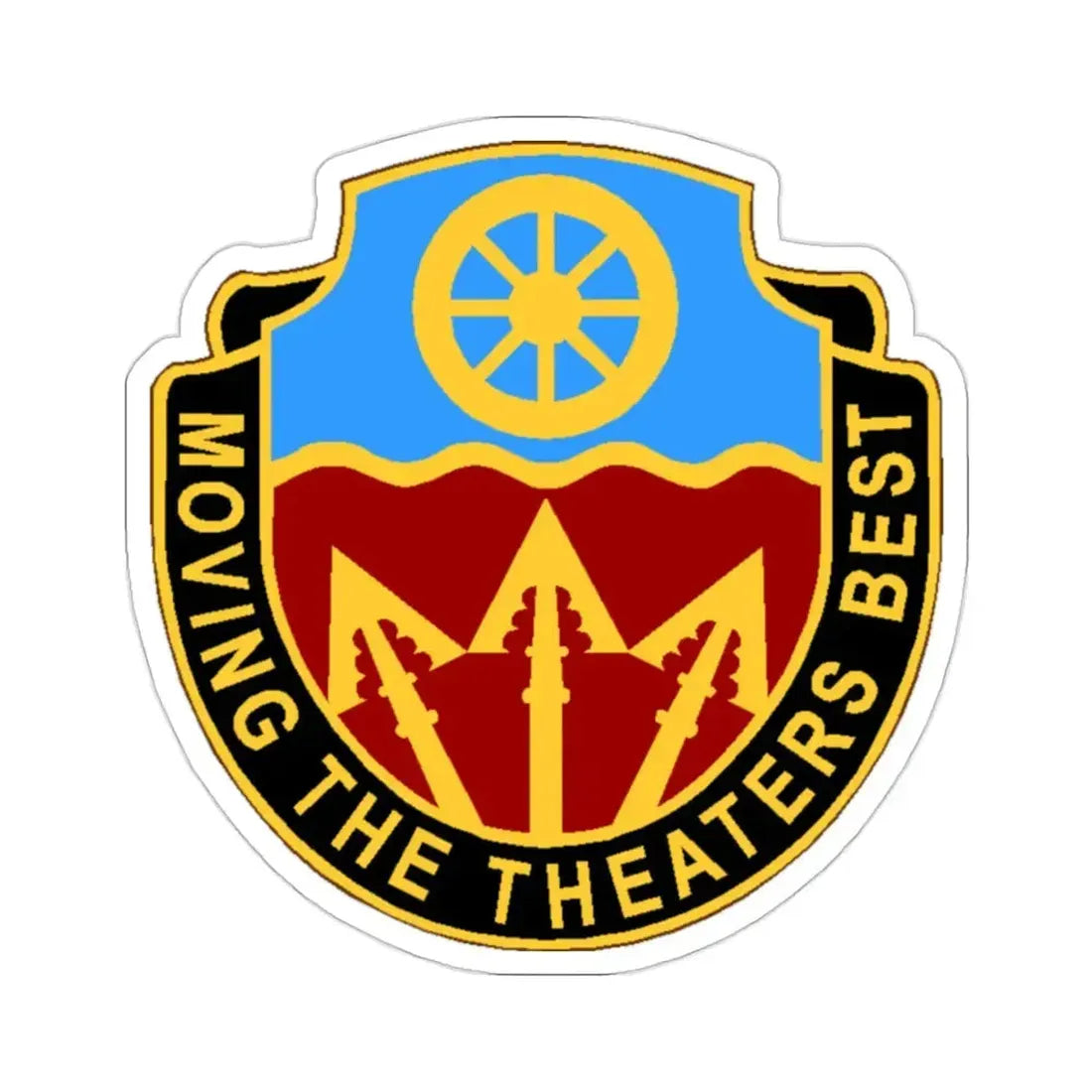 272 Transportation Battalion (U.S. Army) STICKER Vinyl Die-Cut Decal 2 Inch - The Sticker Space