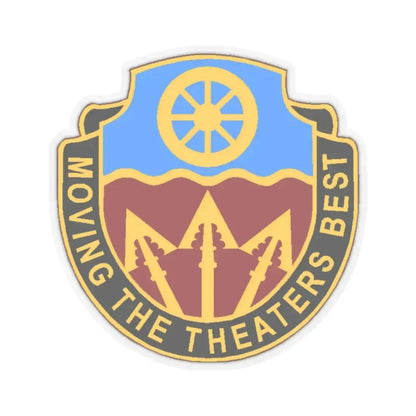 272 Transportation Battalion (U.S. Army) STICKER Vinyl Kiss-Cut Decal 2 Inch Transparent - The Sticker Space