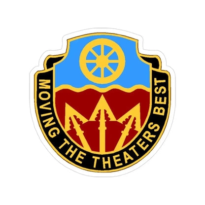 272 Transportation Battalion (U.S. Army) Transparent STICKER Die-Cut Vinyl Decal 3 Inch - The Sticker Space