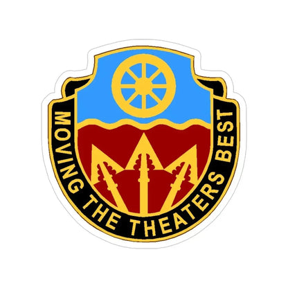 272 Transportation Battalion (U.S. Army) Transparent STICKER Die-Cut Vinyl Decal 6 Inch - The Sticker Space